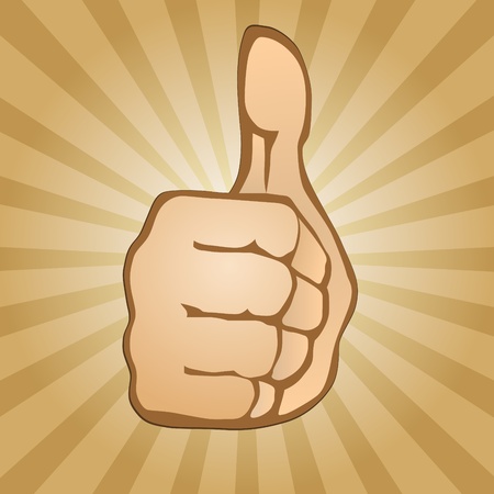 Thumb Upのイラスト素材