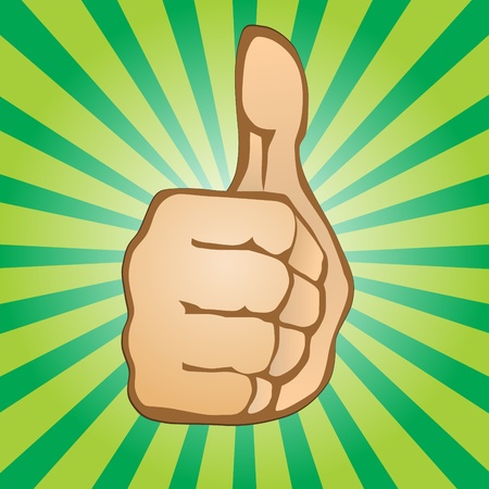 Thumb Upのイラスト素材