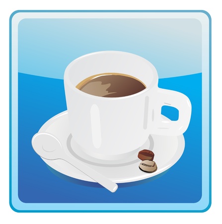 Coffee cup iconのイラスト素材