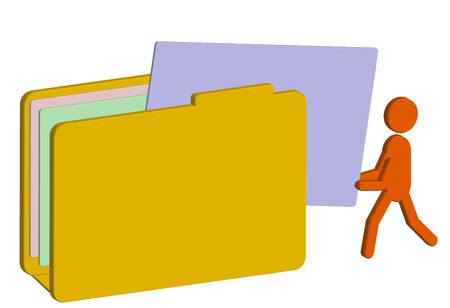 folder 3dの写真素材