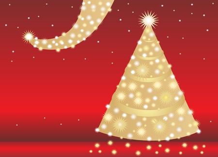 christmas treeのイラスト素材