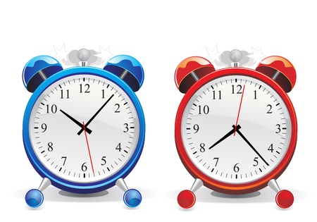 alarm clockのイラスト素材