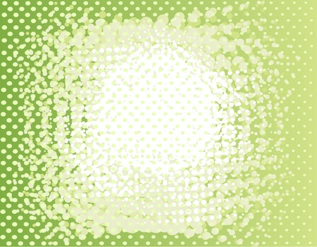 green bokeh abstract light background  Vector illustration のイラスト素材