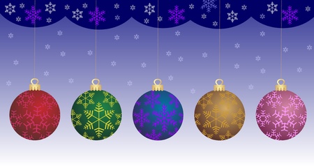 Christmas bauble collection  Vector のイラスト素材