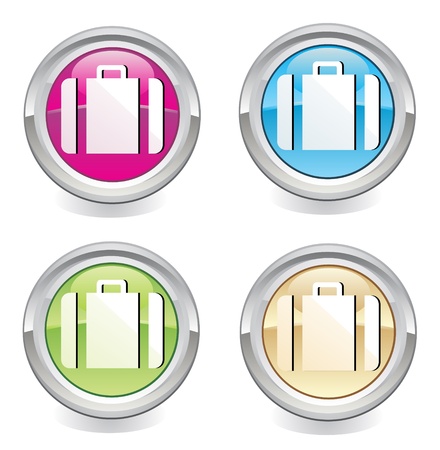 briefcase iconのイラスト素材