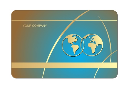 Vector business card set のイラスト素材