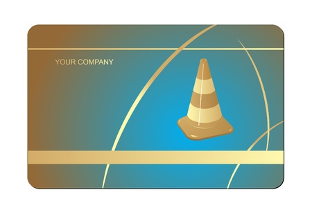 Vector business card set のイラスト素材