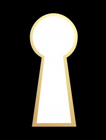 Keyhole  Vector のイラスト素材