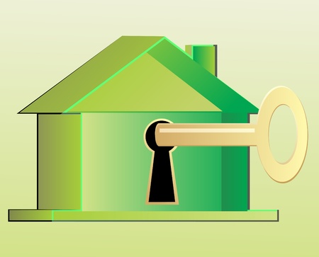 eco homeのイラスト素材