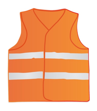safety vestのイラスト素材