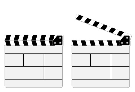 Clapper boardのイラスト素材