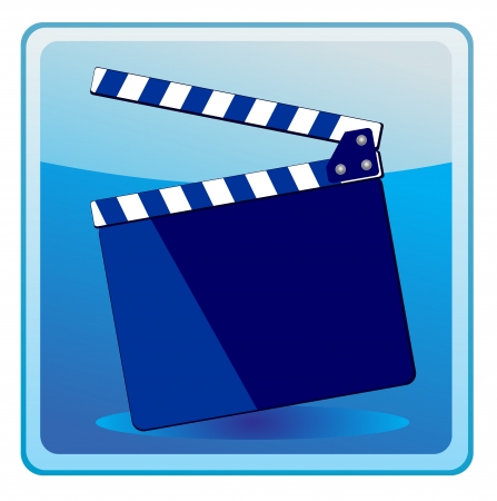 Clapper boardのイラスト素材