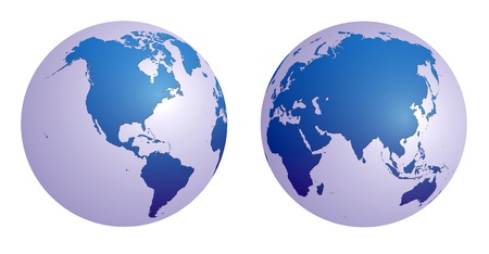 World globeの写真素材