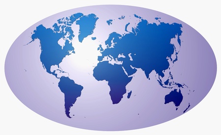 World globeの写真素材