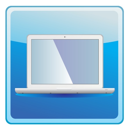 laptop iconのイラスト素材