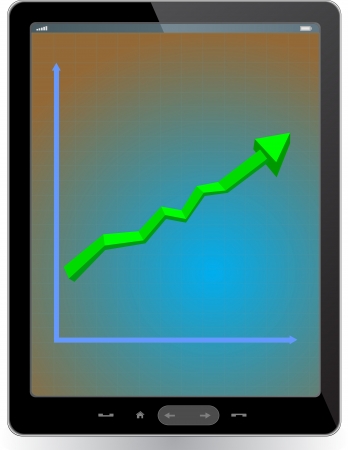 Tablet computerのイラスト素材
