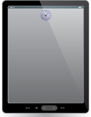 Tablet computerのイラスト素材