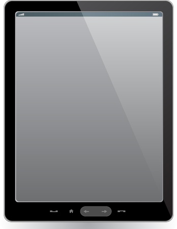 Tablet computerのイラスト素材