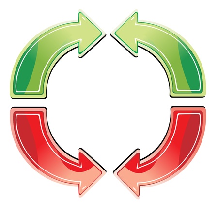 arrow symbolのイラスト素材