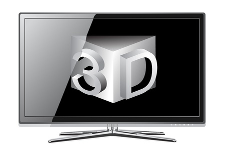 screen tv displayのイラスト素材