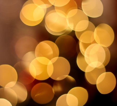 Defocused gold abstract の写真素材