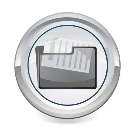 folder iconのイラスト素材