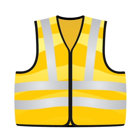 yellow vestのイラスト素材