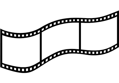 Film on a whiteのイラスト素材