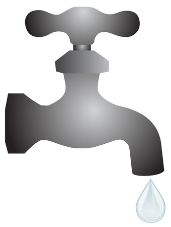 Vector tap symbol EPS10のイラスト素材