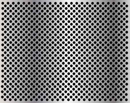 Metal background with holes eps10のイラスト素材