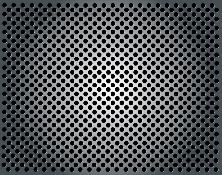 Metal background with holes eps10のイラスト素材