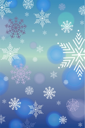 Christmas background with snow starの写真素材