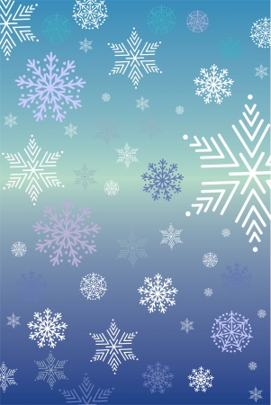 Christmas background with snow starのイラスト素材