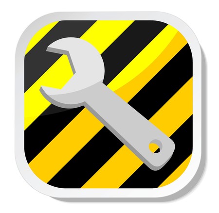 Web icon in vector  tool to work のイラスト素材