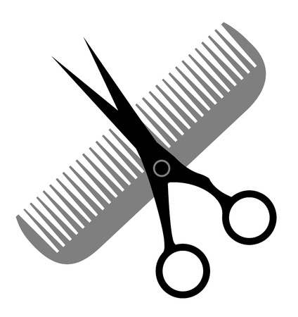 Hair Salon design のイラスト素材