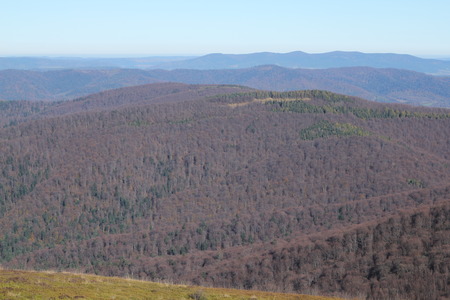 Mountains autumn landscapeの写真素材