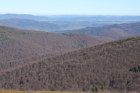 Mountains autumn landscapeの写真素材