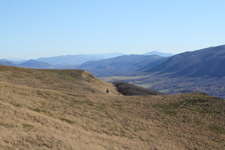 Mountains autumn landscapeの写真素材