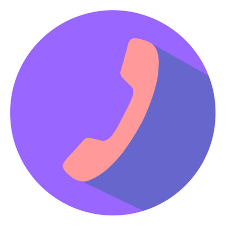 Telephone icon vector eps 10のイラスト素材