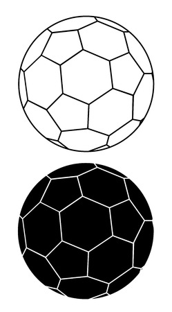 Soccer ballのイラスト素材