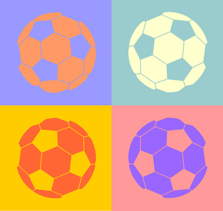 Soccer ballのイラスト素材