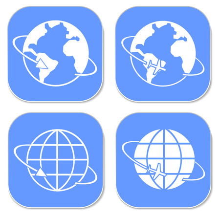 Globe earthのイラスト素材