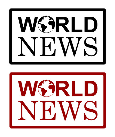 world newsのイラスト素材