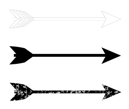 bow arrowsのイラスト素材