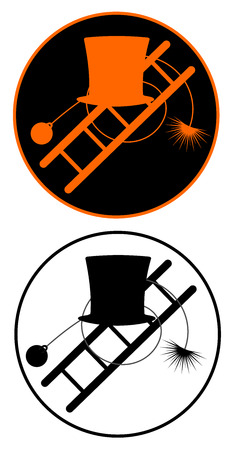 chimney sweeper icon vector eps 10のイラスト素材