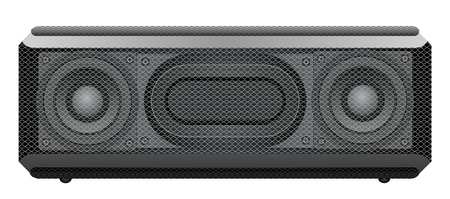 Modern Bluetooth Speaker vectorのイラスト素材