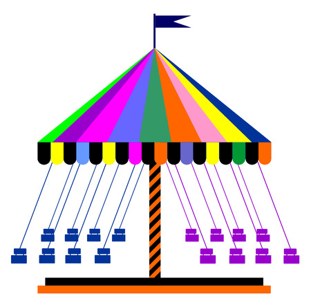 carousel vector eps 10のイラスト素材