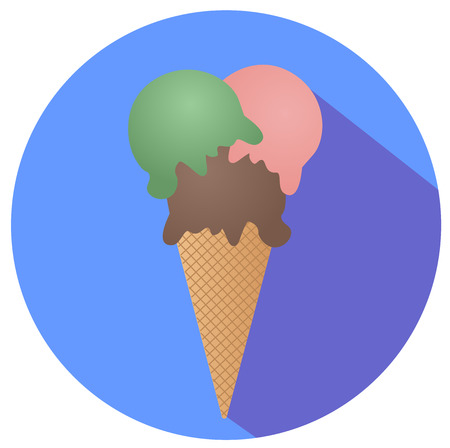 Ice Cream Set Vector eps 10のイラスト素材