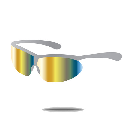 Modern Glasses color vector eps 10のイラスト素材
