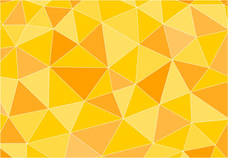 Yellow polygonal vector background vector eps 10のイラスト素材